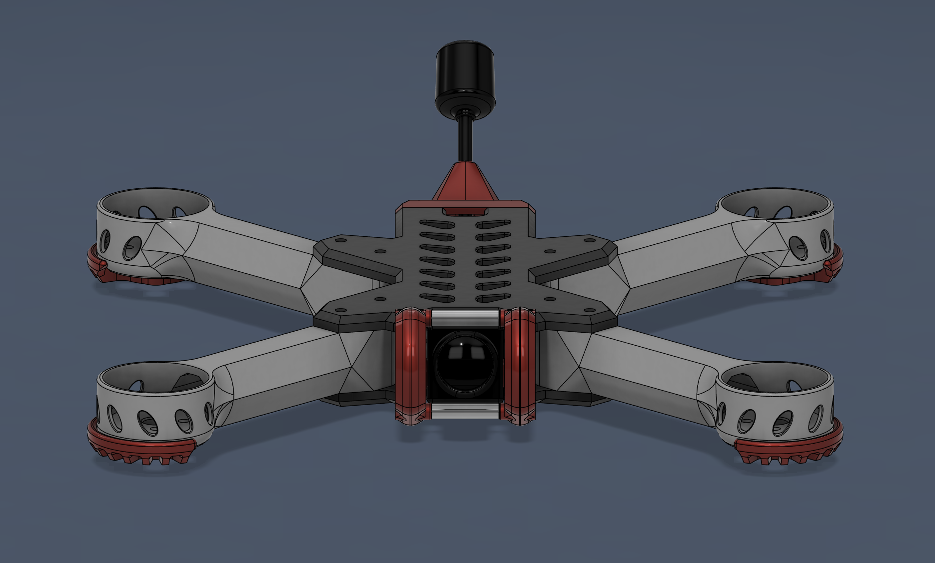Miniatura 13 do modelo 3D Dragonfly FPV Drone