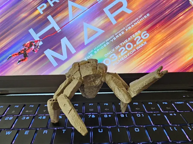 Project Hail Mary - Rocky Sculpture Model