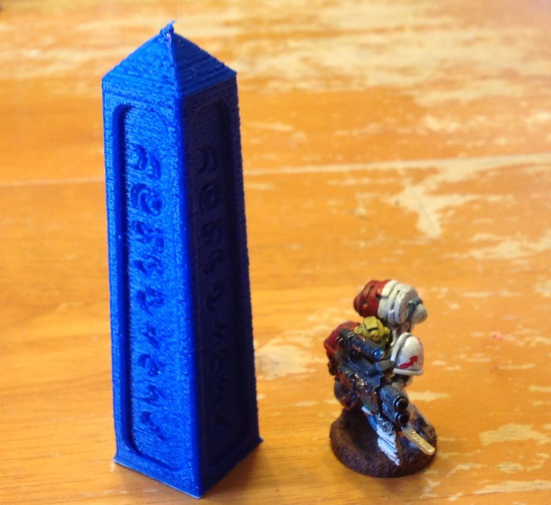 Obelisks - 25mm base - 100mm tall - Terrain