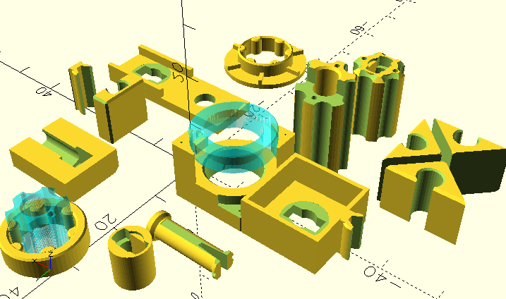 OpenSCAD: fischertechnik (v25)
