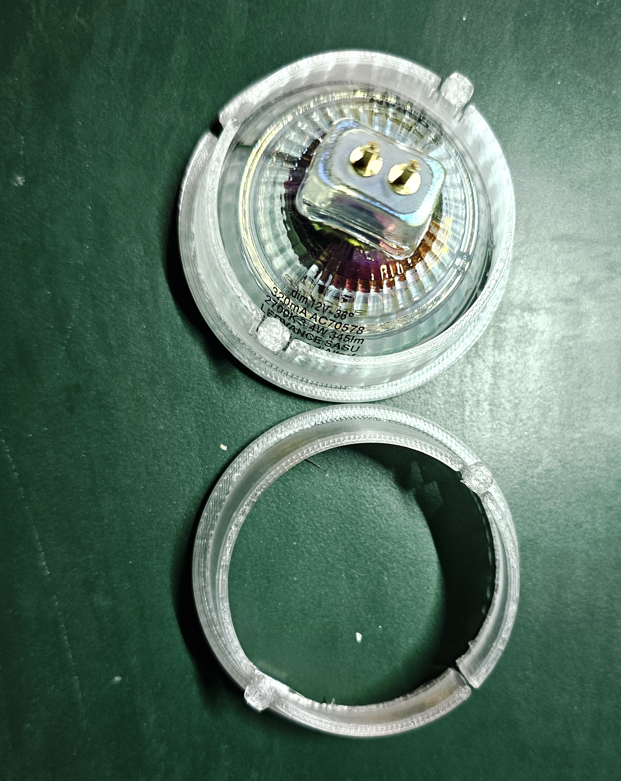 Osram MR16 LED light retaining clip
