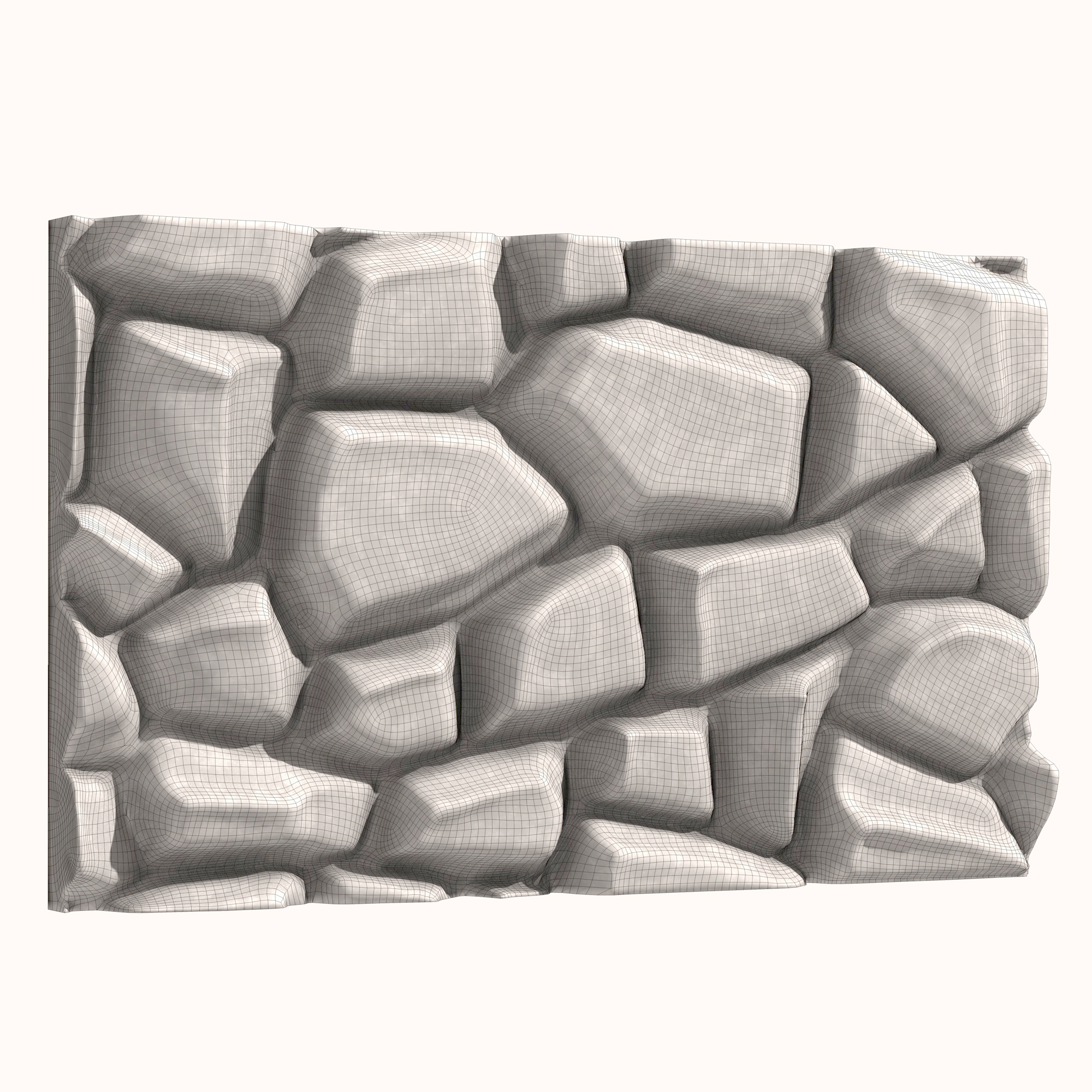 Miniatura 6 do modelo 3D Stone Wall