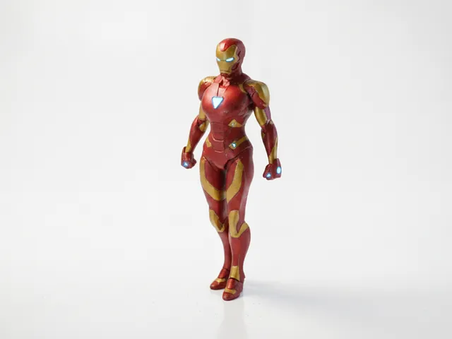 Female Iron Man Figurine Marvel 3D Printable