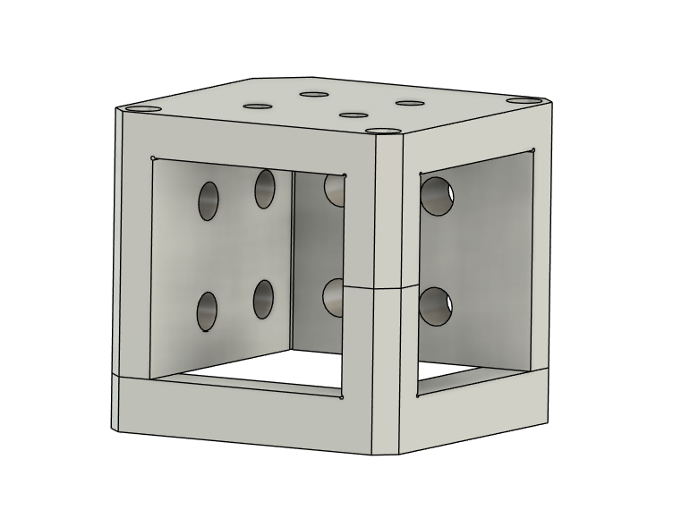 4040 frame assembly jig (Voron Doomcube, etc.)