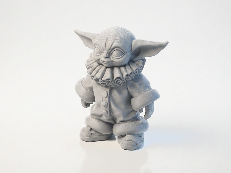 Clown Grogu Skull Figurine Star Wars 3D Printable