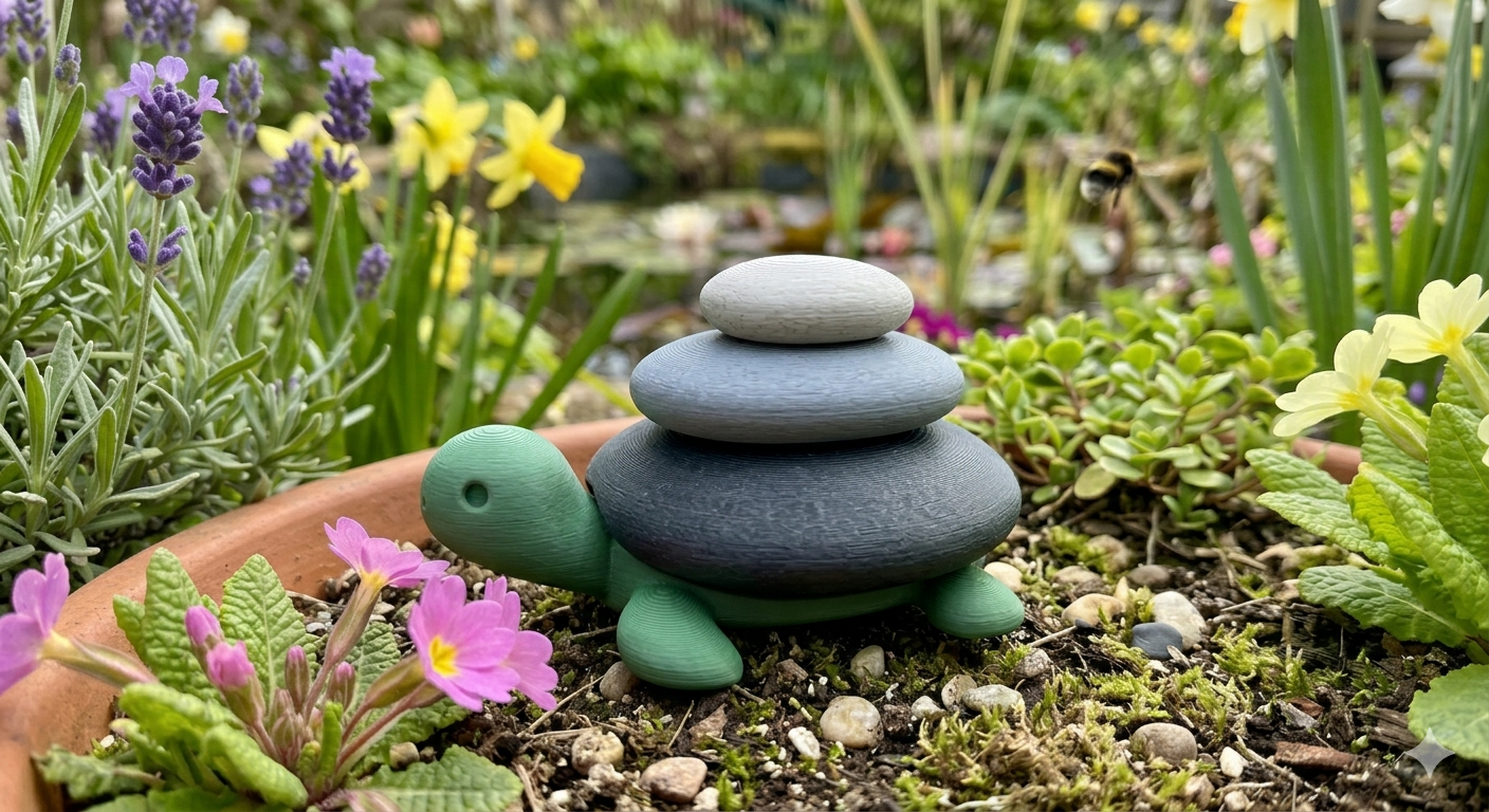 Stone Holder Turtle Buddy