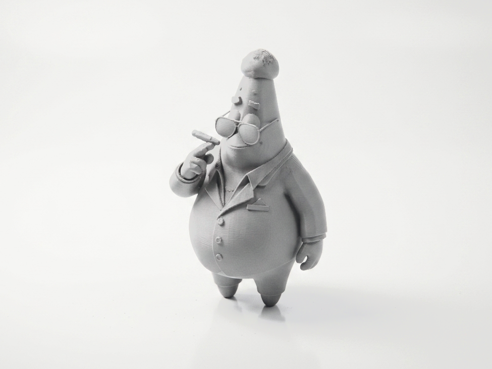Smoking Patrick Figurine Cartoon 3D Printable