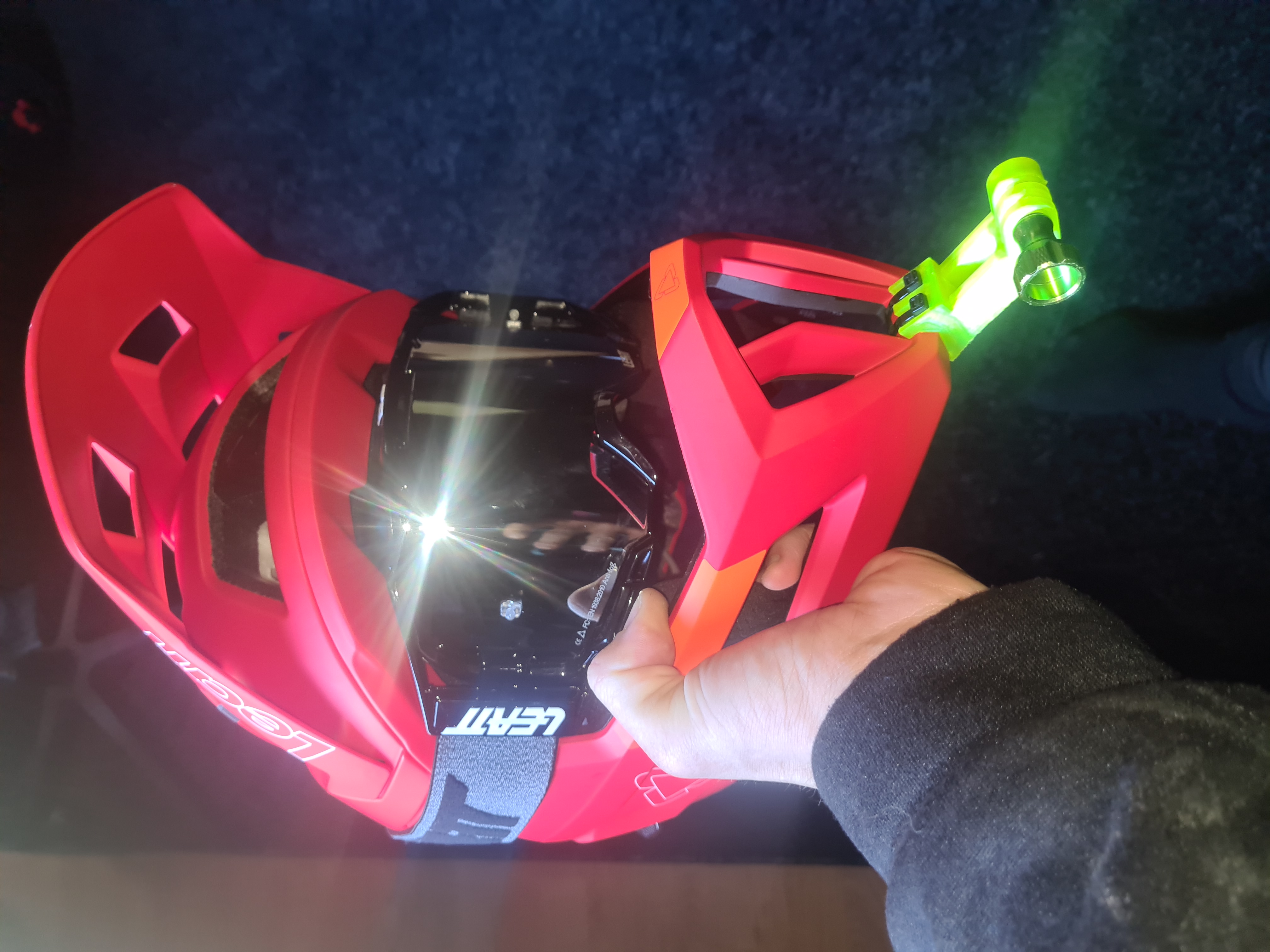 leatt enduro 4.0 camera chinmount 3D model
