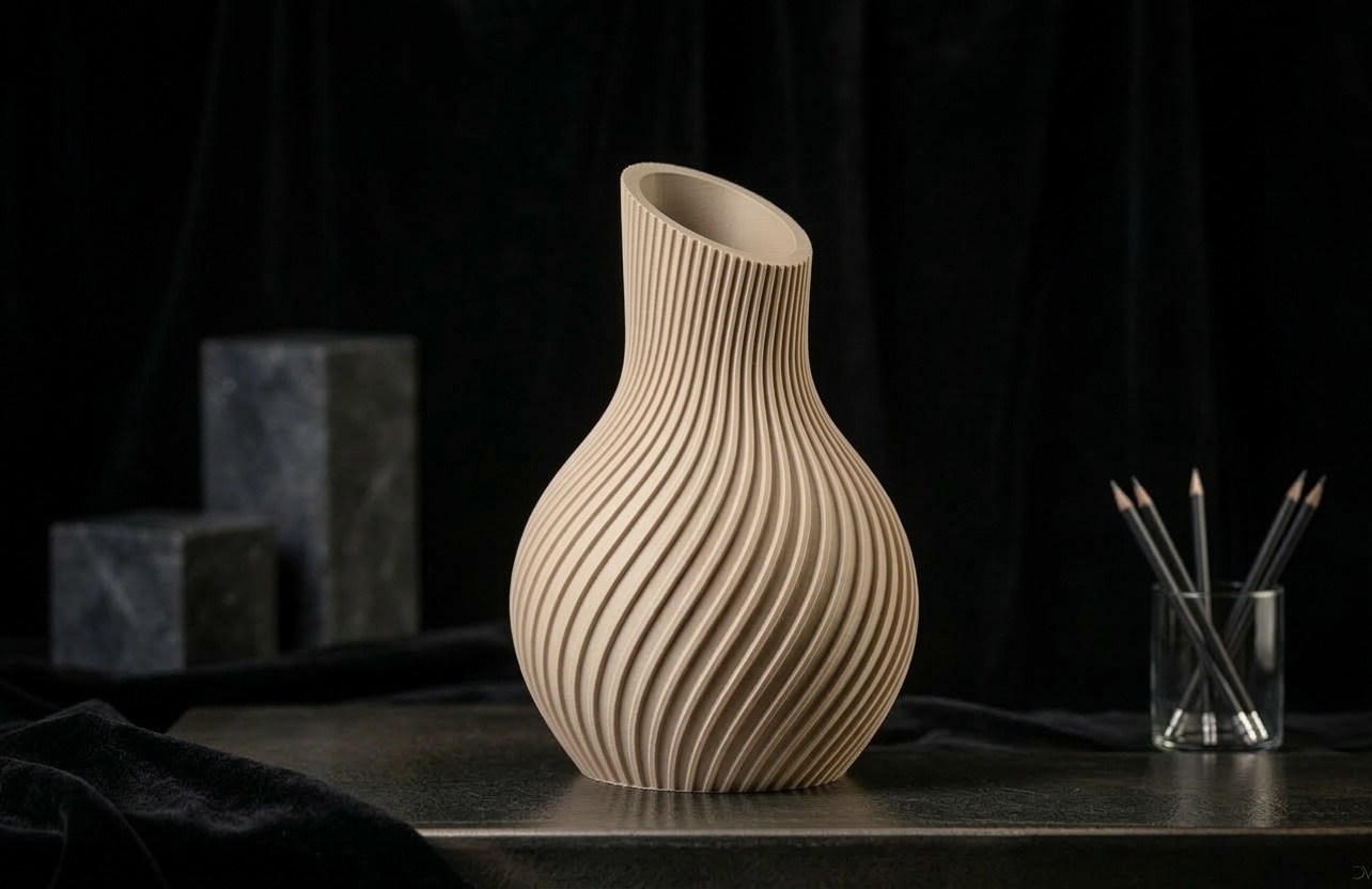 Miniatura 2 do modelo 3D Japandi Vase