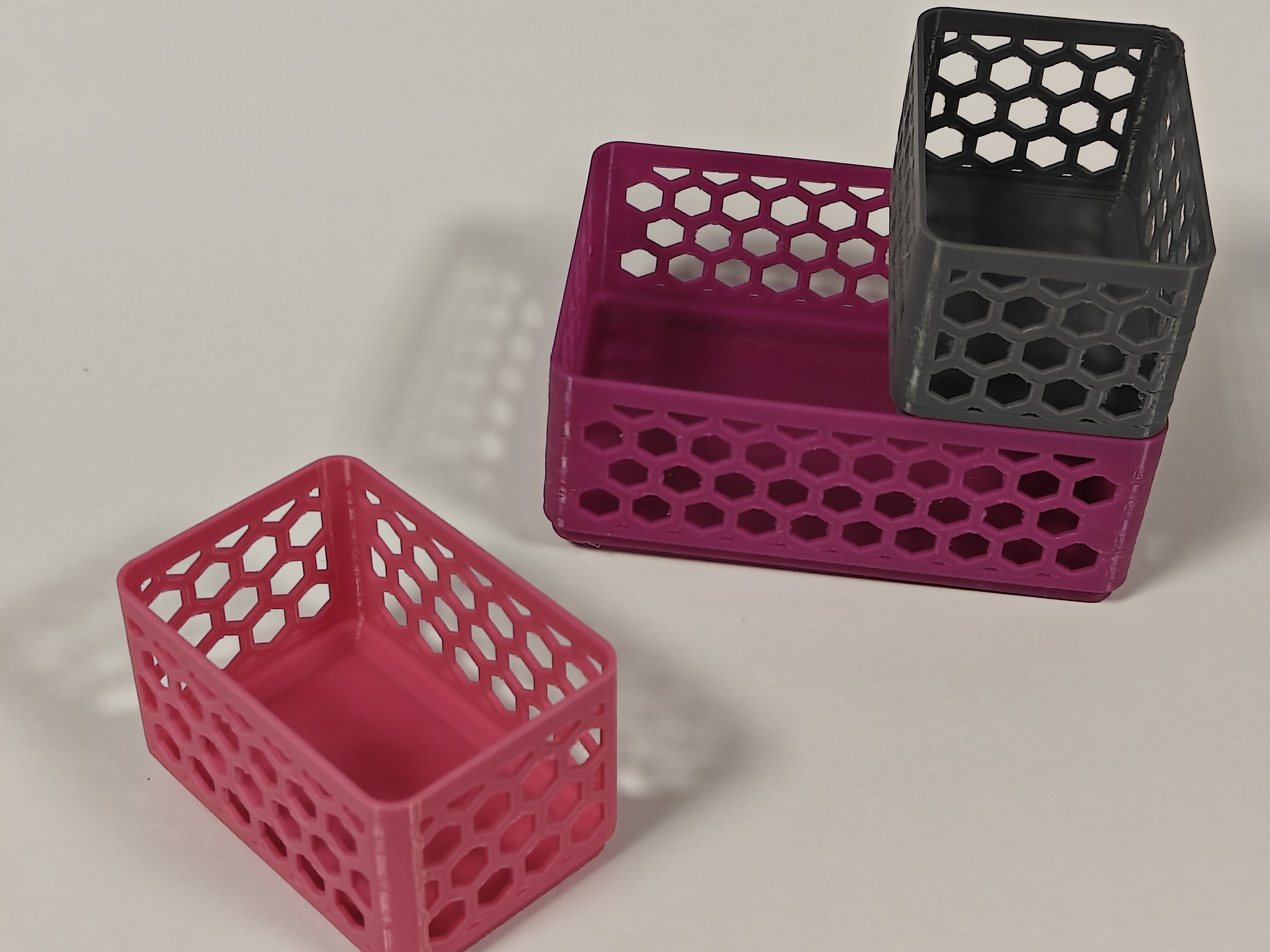 Miniatura 2 do modelo 3D Ultralight Stackable Bins | 3 Sizes
