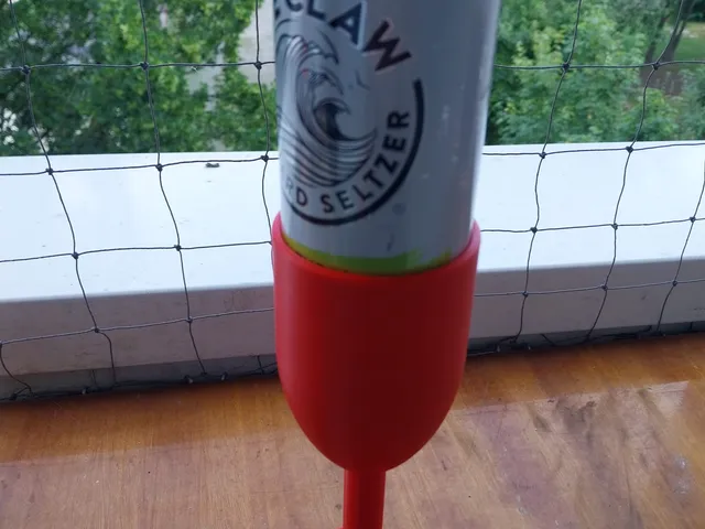 Fancy Wine glass Can Holder