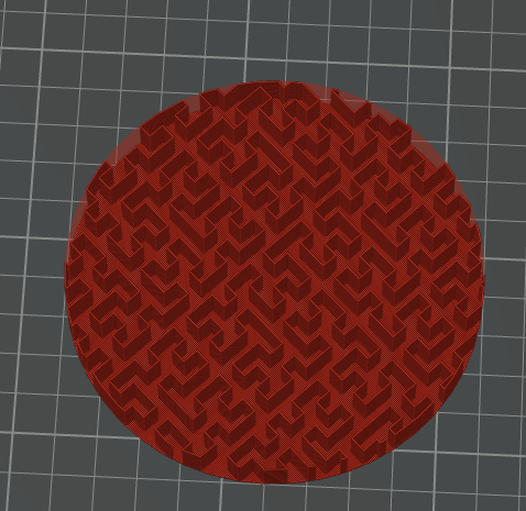 Infill Coaster Resizable