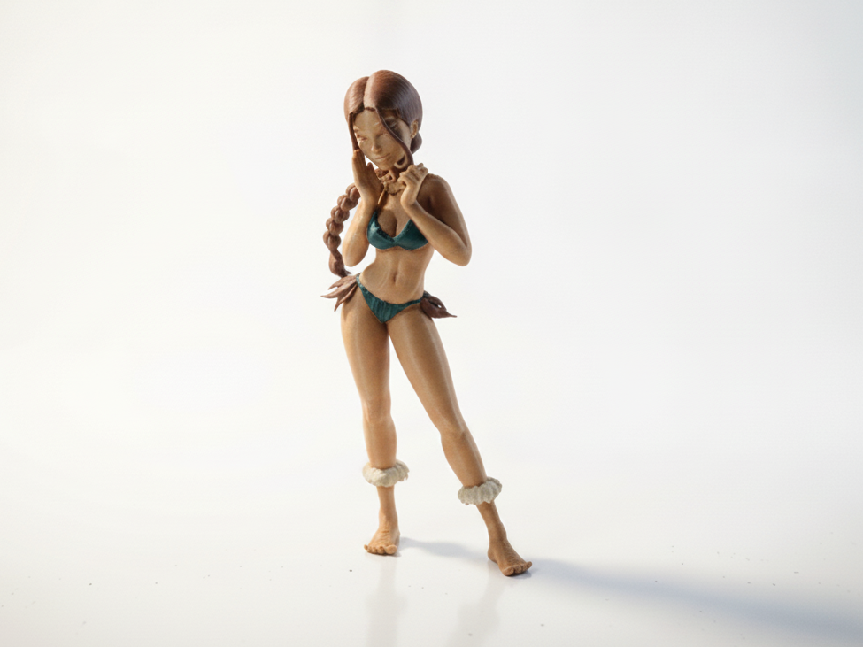 Kitara Avatar Figurine Anime Manga 3D Printable