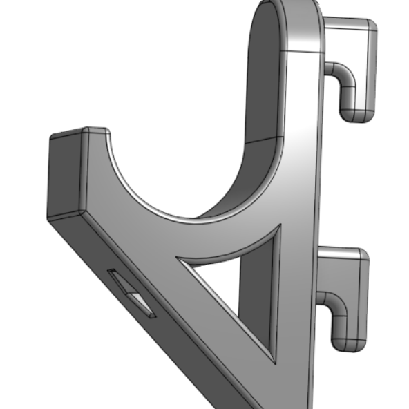 Sturdy Wall Hook – Skadis Edition by Hyperfixation 3d | Download free ...