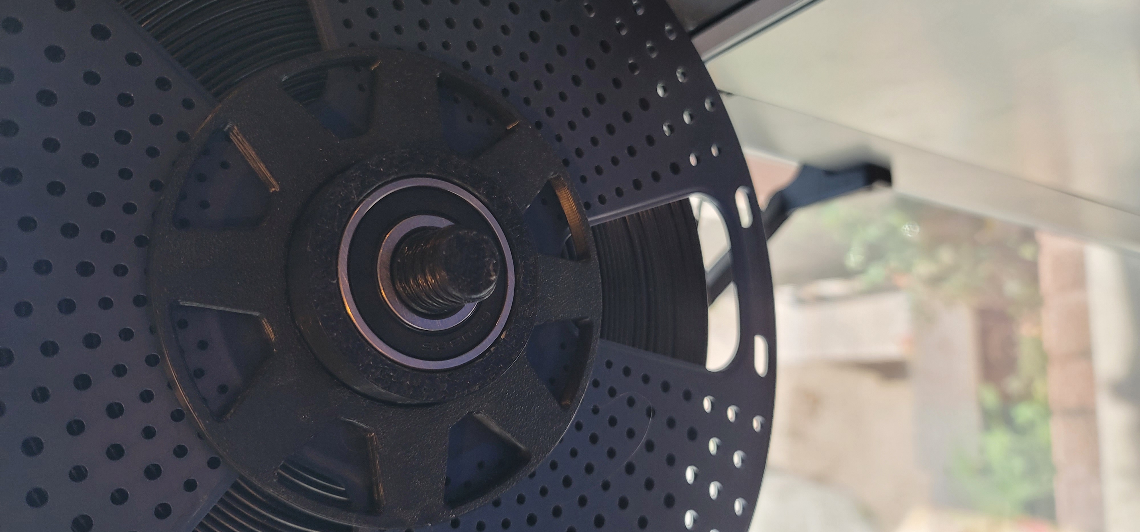 6203 bearing 3KG spool whirlygig for qidi plus 4 for ultra smooth whirlygigging, mod to FXWoody's excellent model