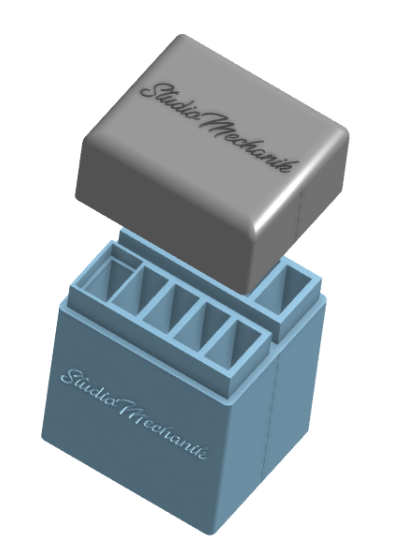 Battery Box for 10x Whoop drone battery 450 550mAh