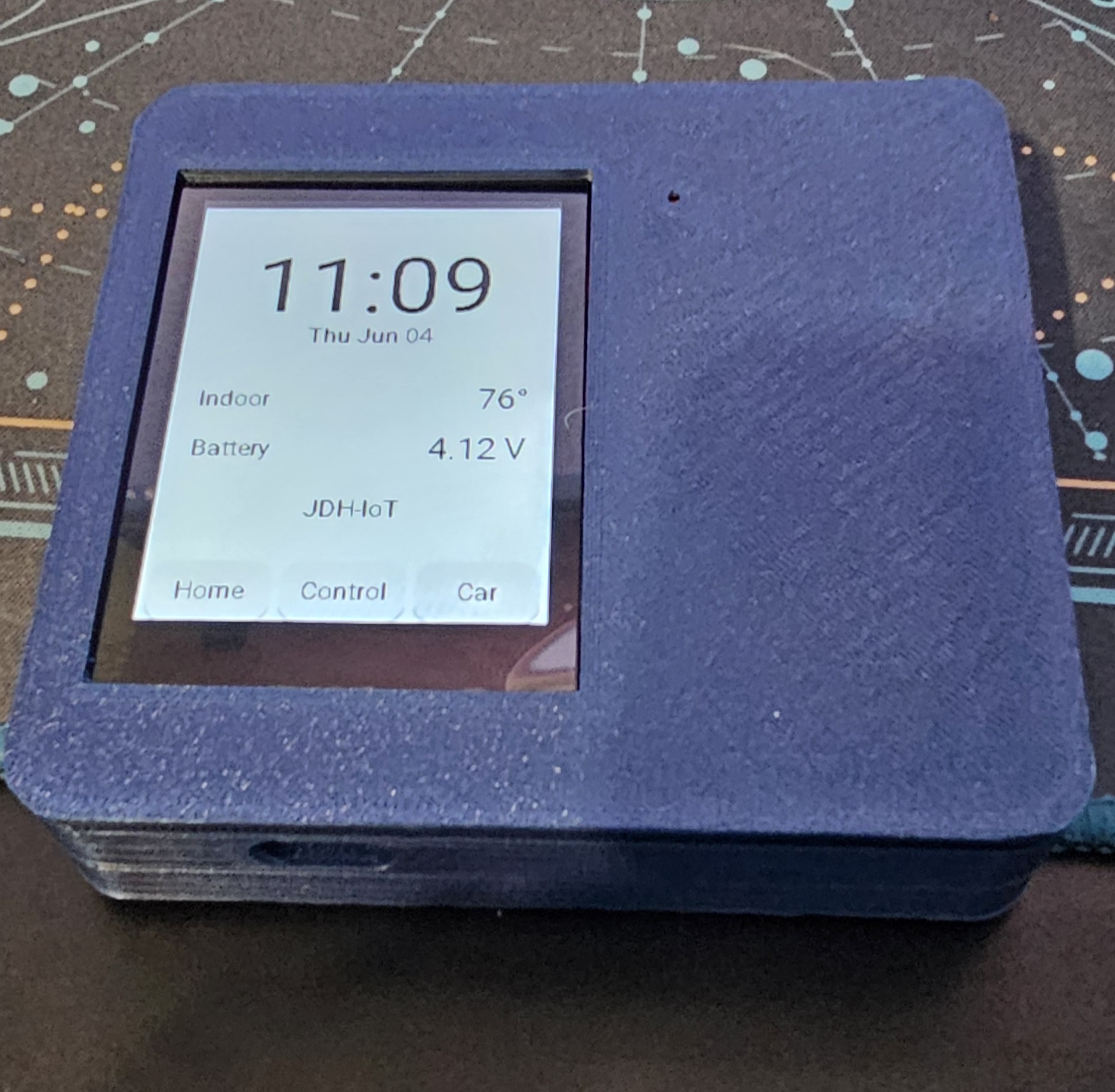 ESP32-S3 2.8" Touchscreen RFID Dashboard Case