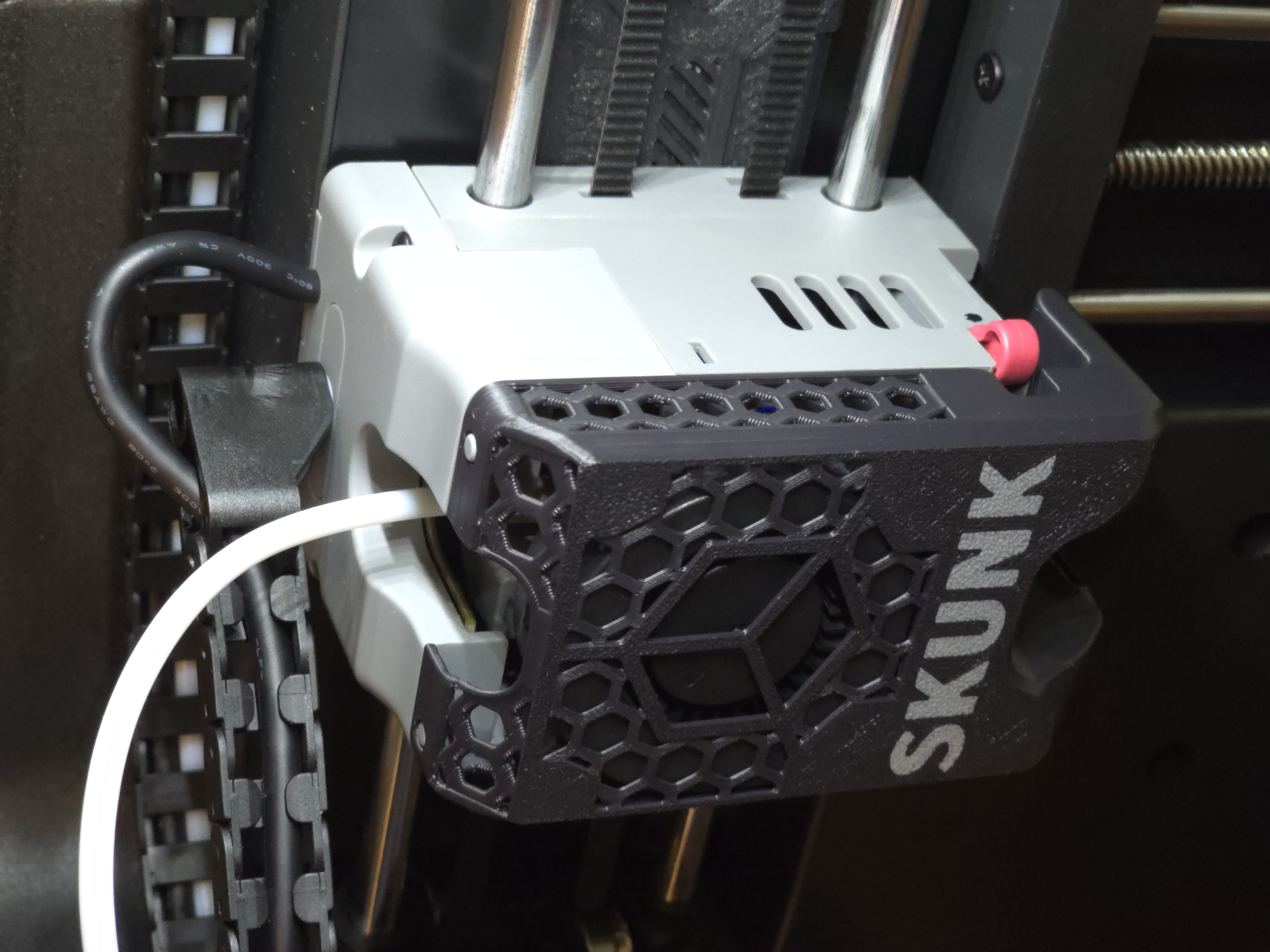 FlashForge AD5M Lightweight Duct for Aftermarket Hotend