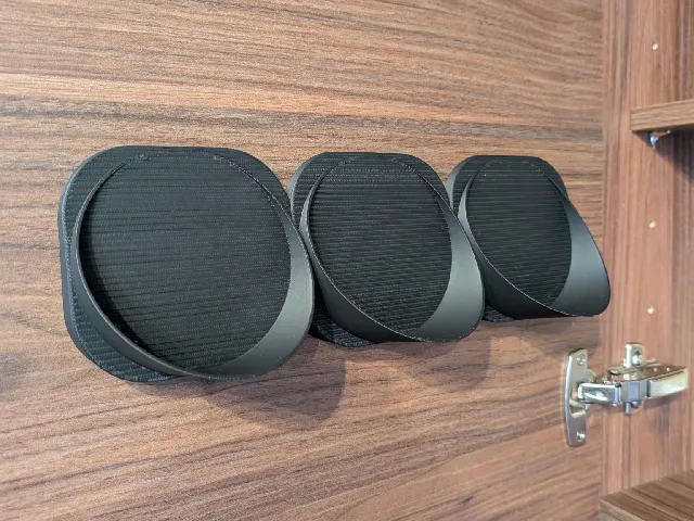 Angled Cabinet Door Holder for Can OD:94mm