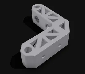 Corner Bracket 50x50mm - M3