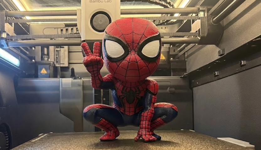 Spider-Man – Squatting Pose