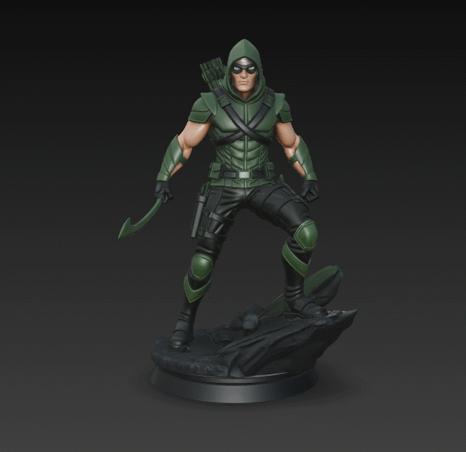 FIGURA SUPERHEROES Green Arrow (COLECCIONABLES)