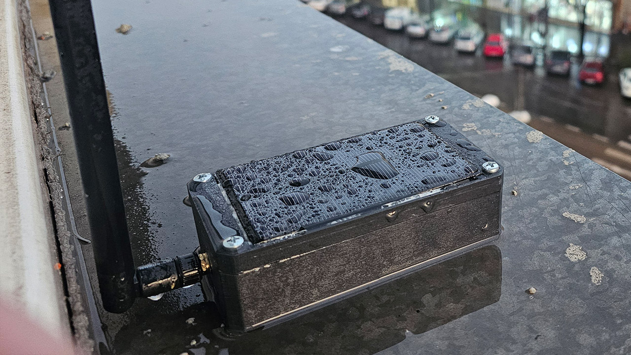 Waterproof Solar Enclosure for LoRA Node