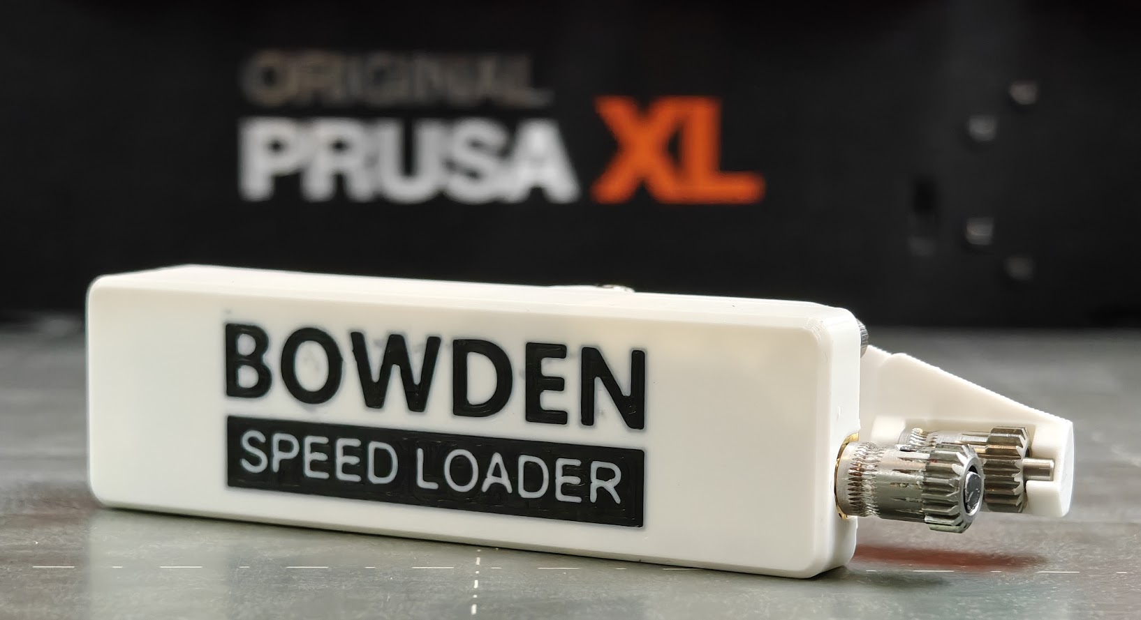 Bowden Speed Loader for Prusa XL and CORE One and similar for loading filament