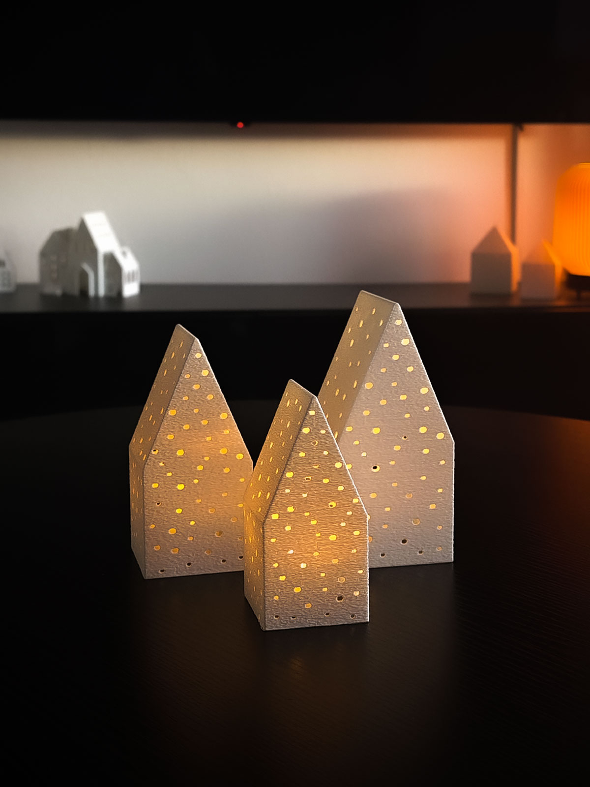 Christmas House für LED-Candle