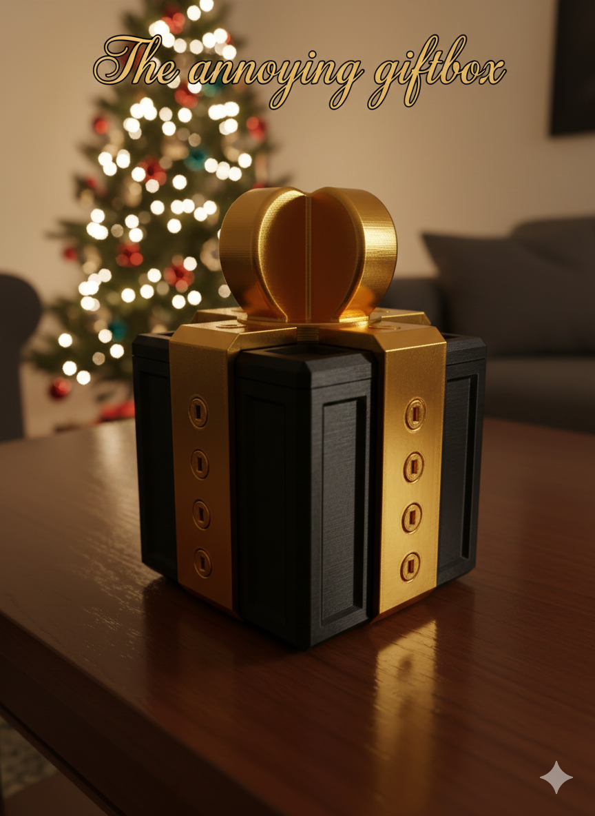 Annoiying Gift Box - Easier Thread Printing