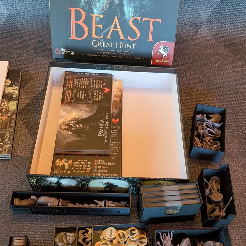 Beast Board Game Insert with Expansions by bourne42 | Download free STL ...