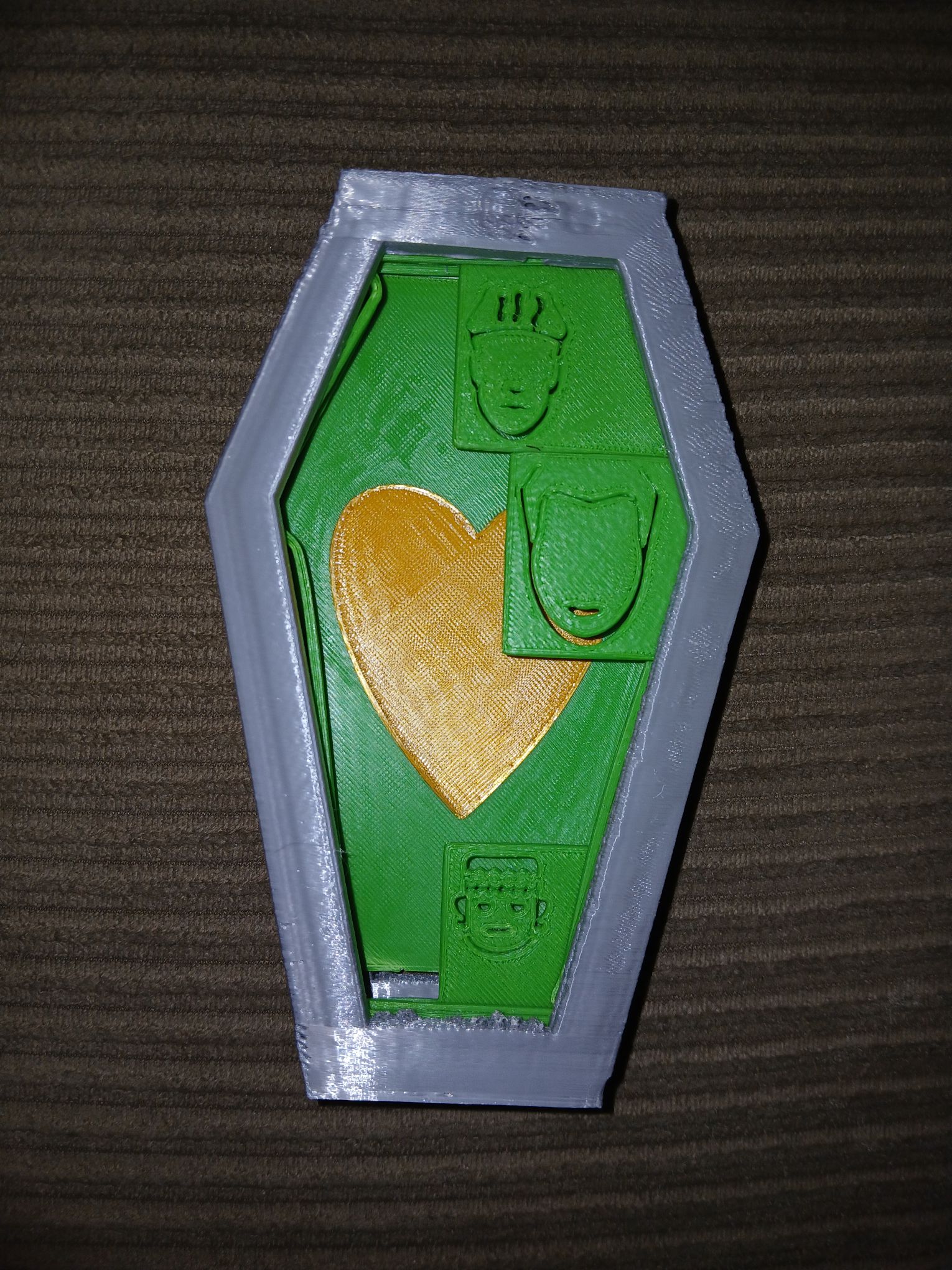 Frankenstein story lightbox