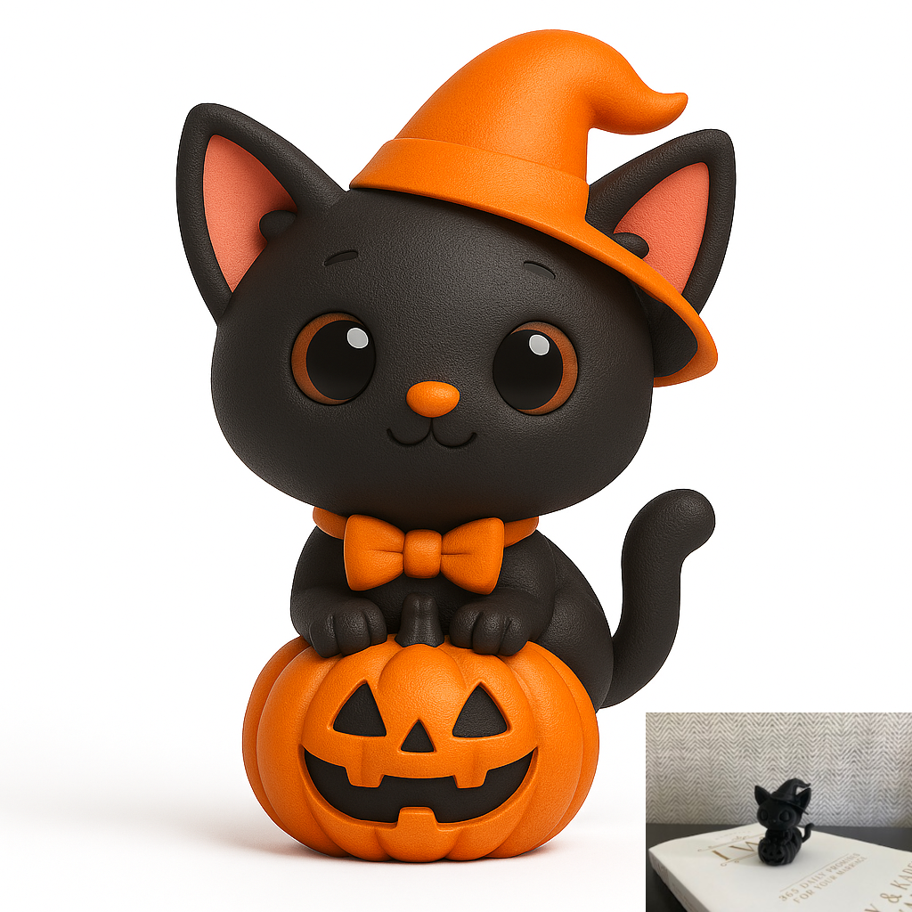 Cute Halloween Cat