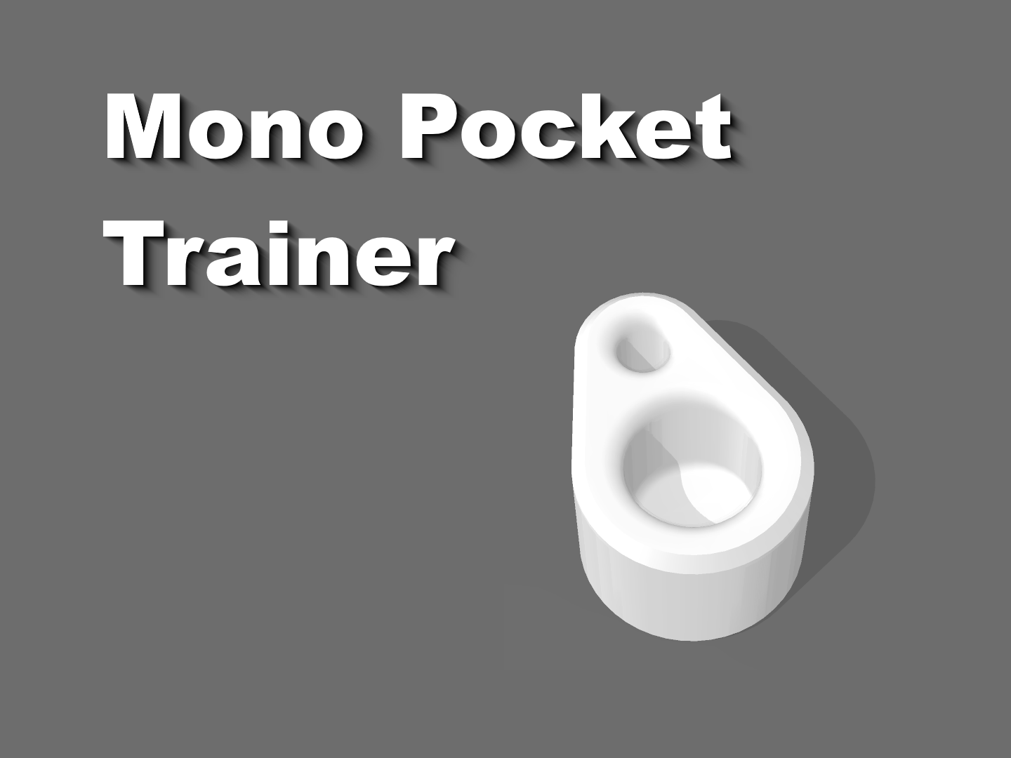 One Finger Pocket | Climbing Trainer
