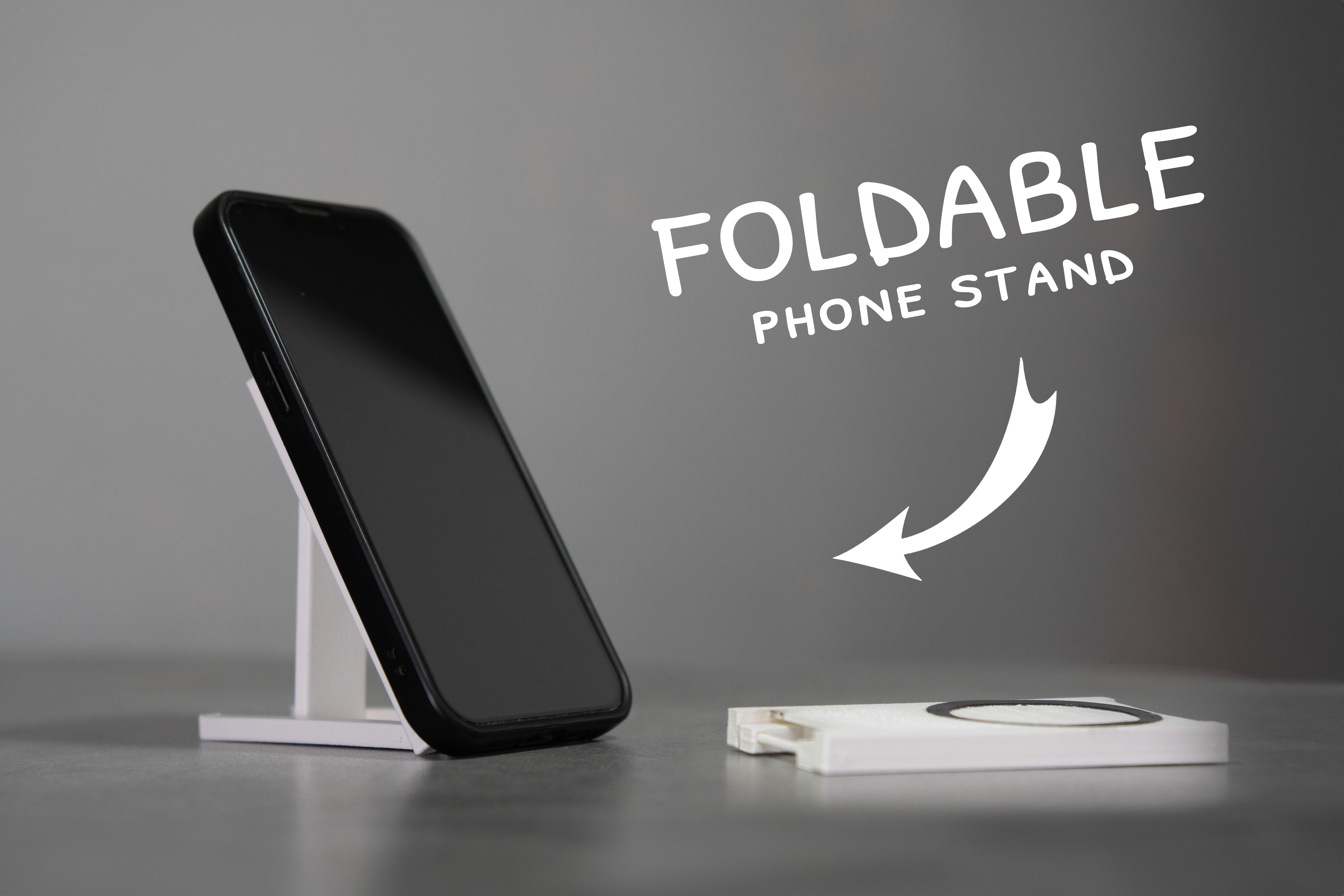 Foldable phone stand (MagSafe compatible)