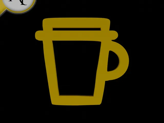 Simple Coffee Cup Symbol - 2D Art