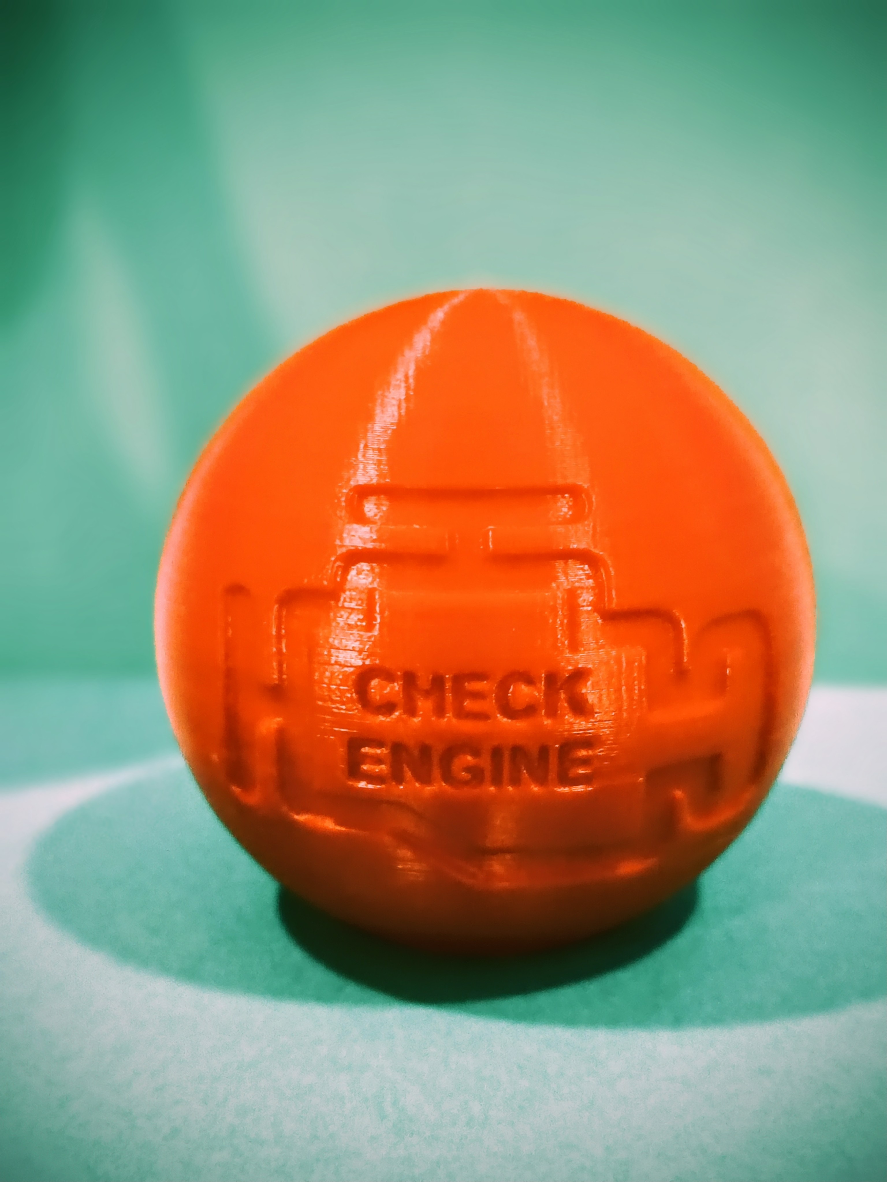 Check Engine Xmas Ornament