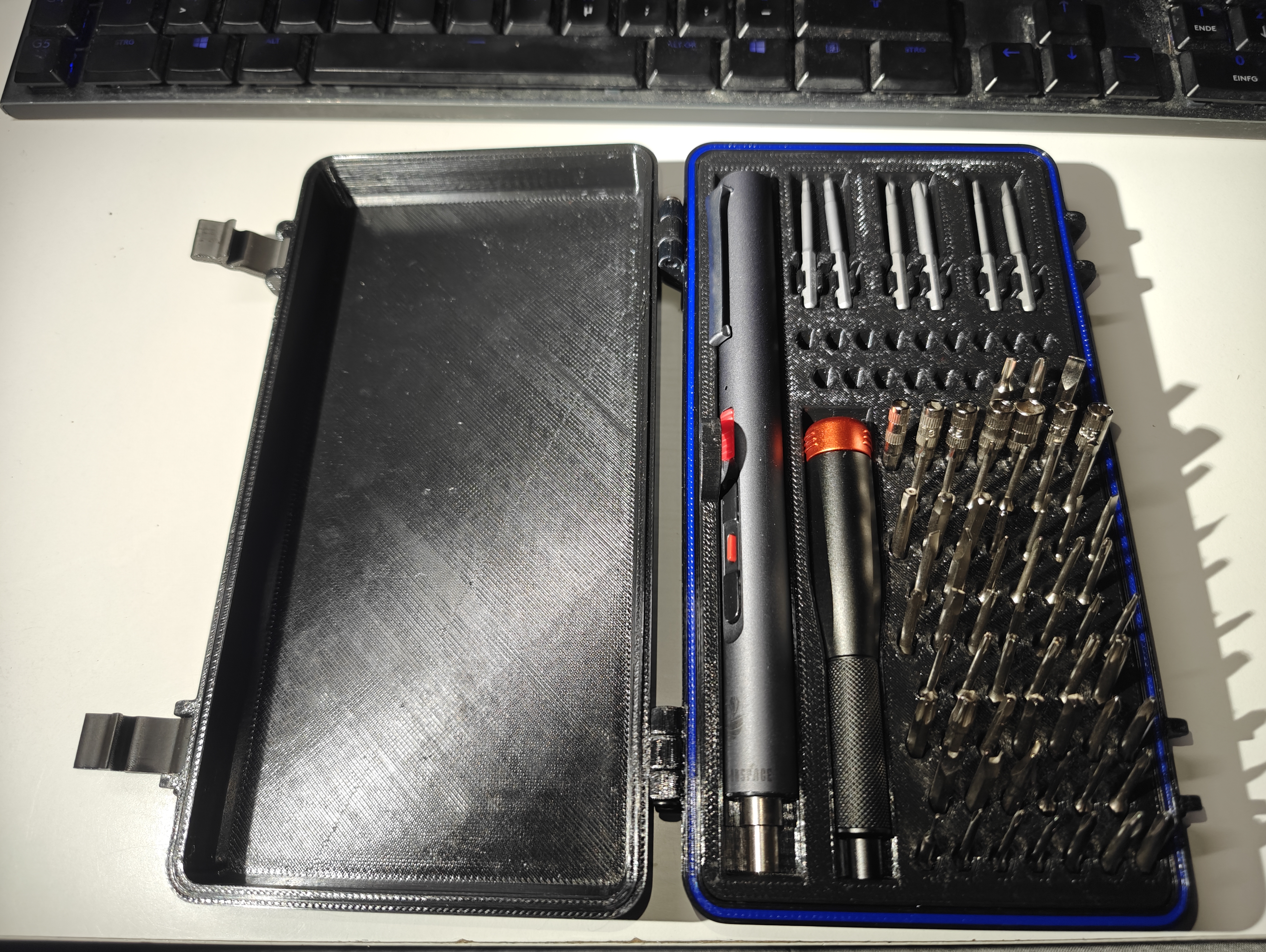 LTT Precision Screwdriver, Electric Screwdriver CS0802 Combined Box with Tools