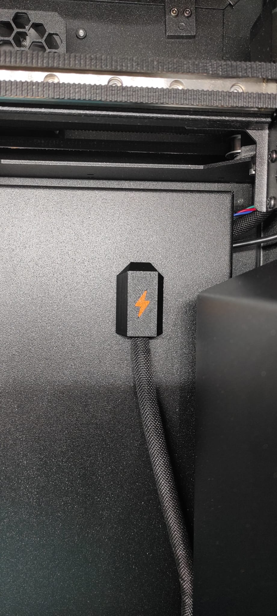Prusa Core One – Heated Bed Cable Entry Cover (Multiple Styles)