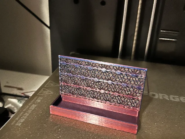 Kumiko Style Business Card Holder