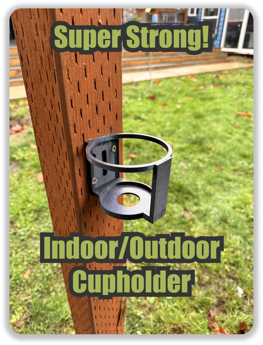 Advanced Heady Duty Indoor/Outdoor Cupholder