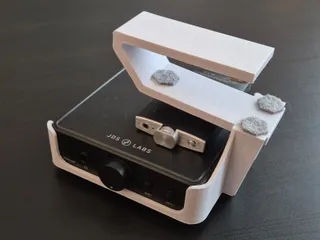 JDS Atom Amp/DAC mount for Ikea Anfallare table