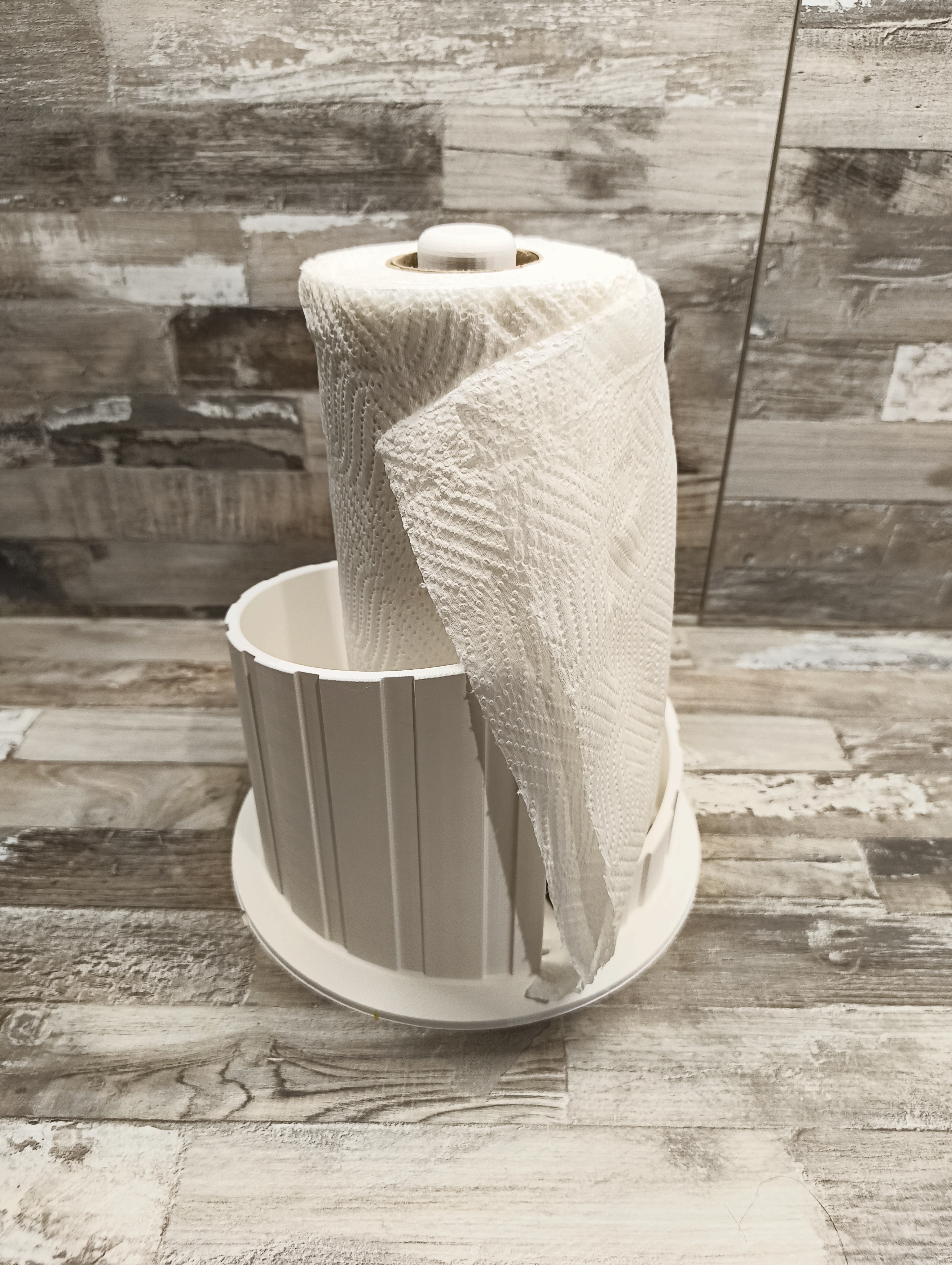 Simple Minimal Kitchen Paper Towel Holder 3D model