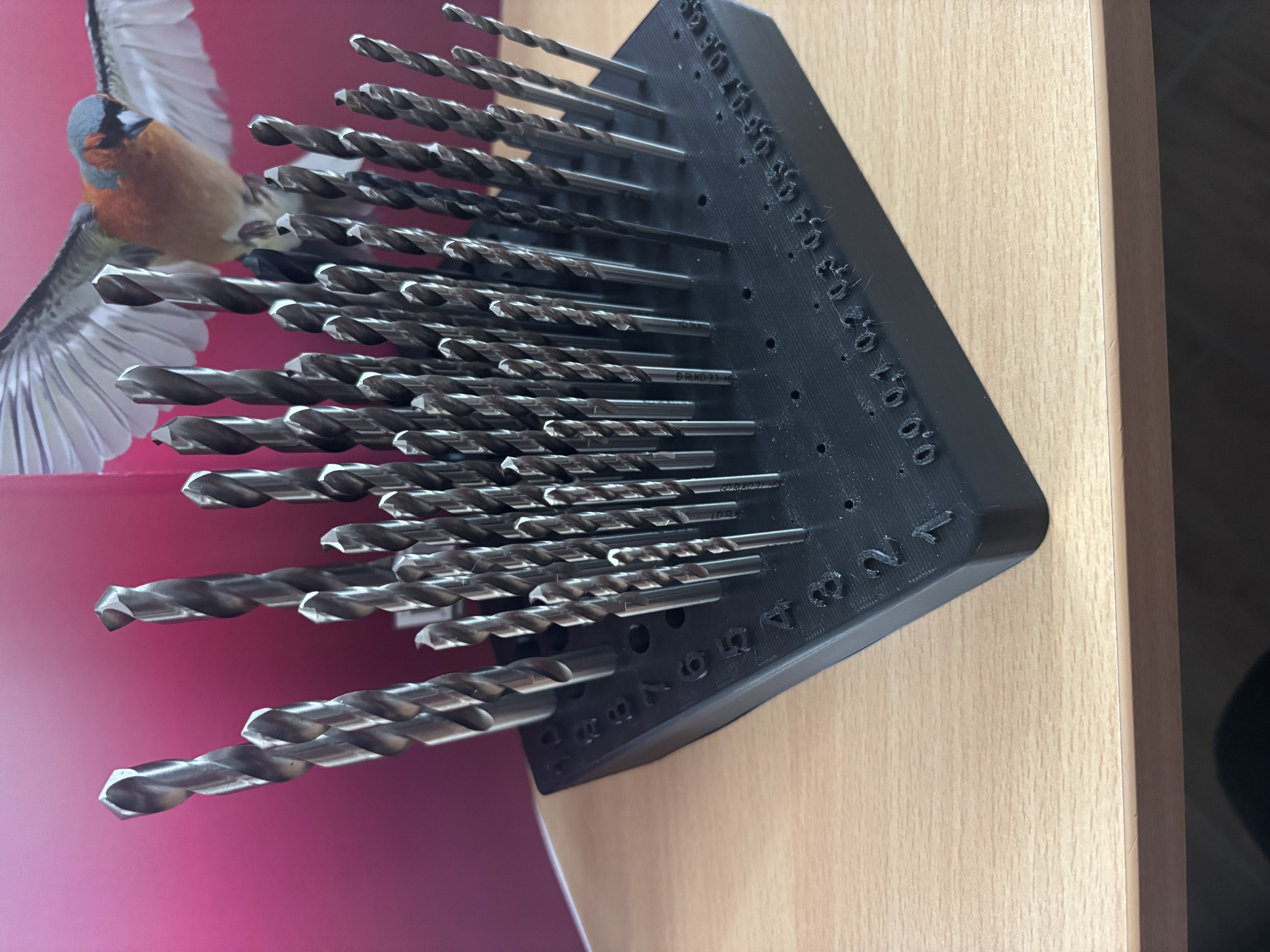 drill holder Bohrer Halter Organisator