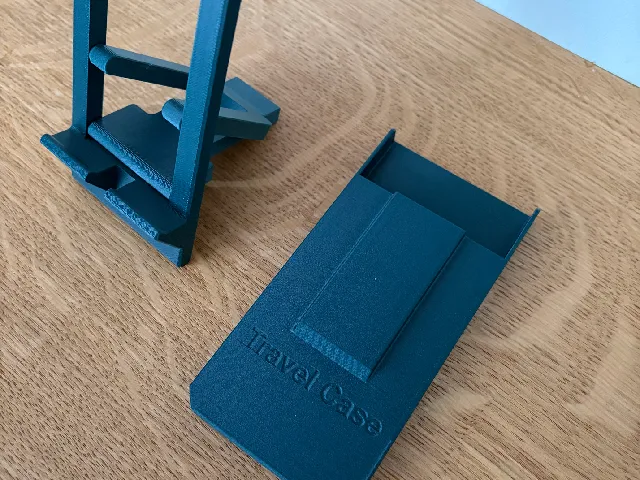 Mobile phone stand/charging station PIP, Ideal for travel
