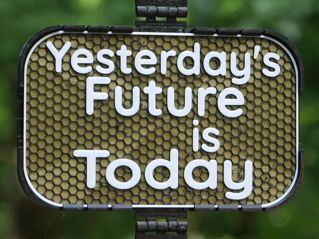Yesterday's Future sign