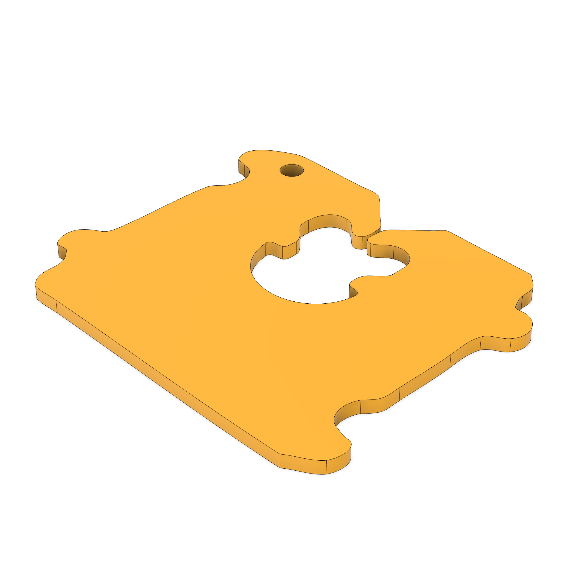 Bread Tag Keychain