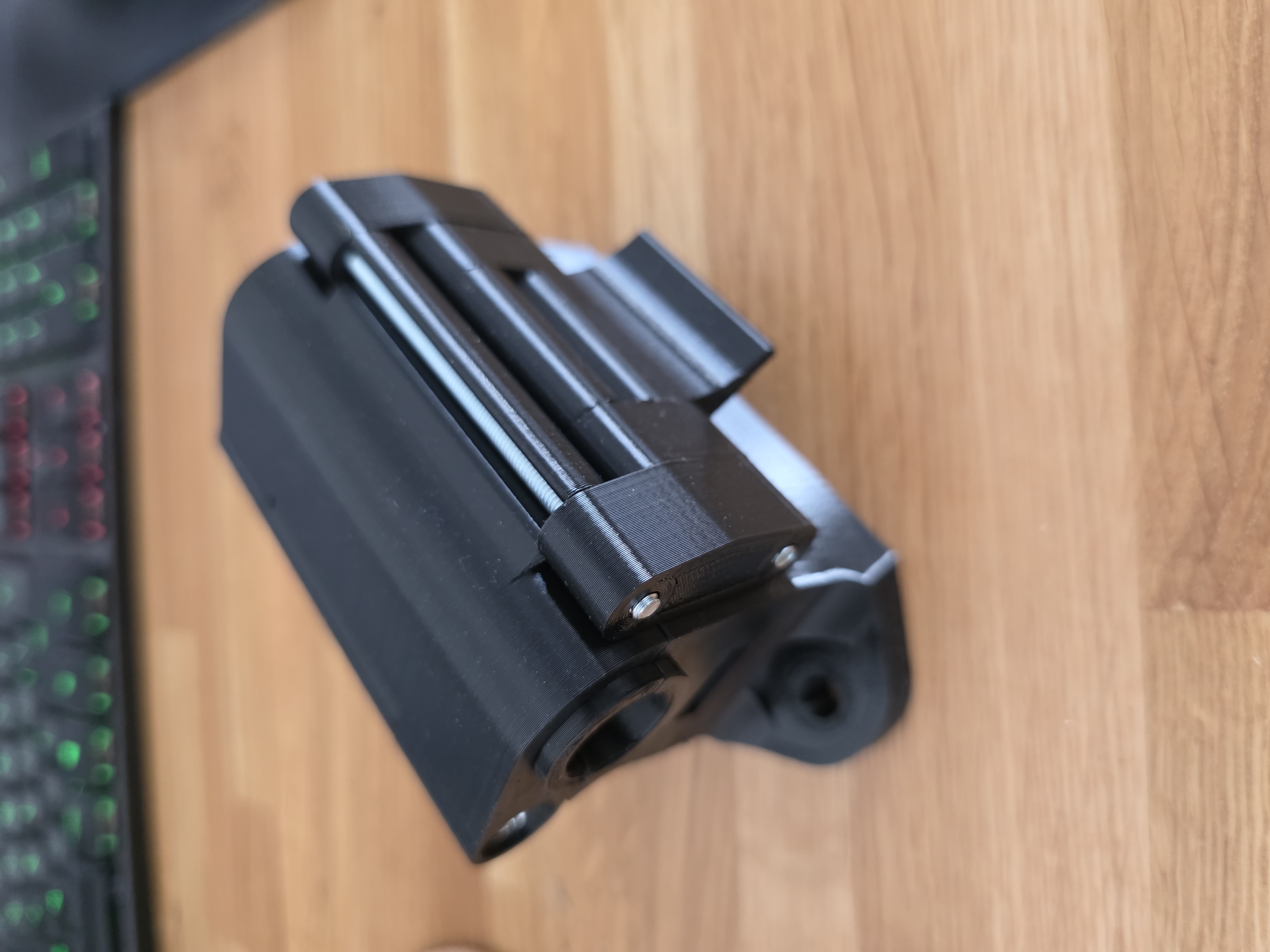 Bike Thru-Axle Clamp Mount (metric)