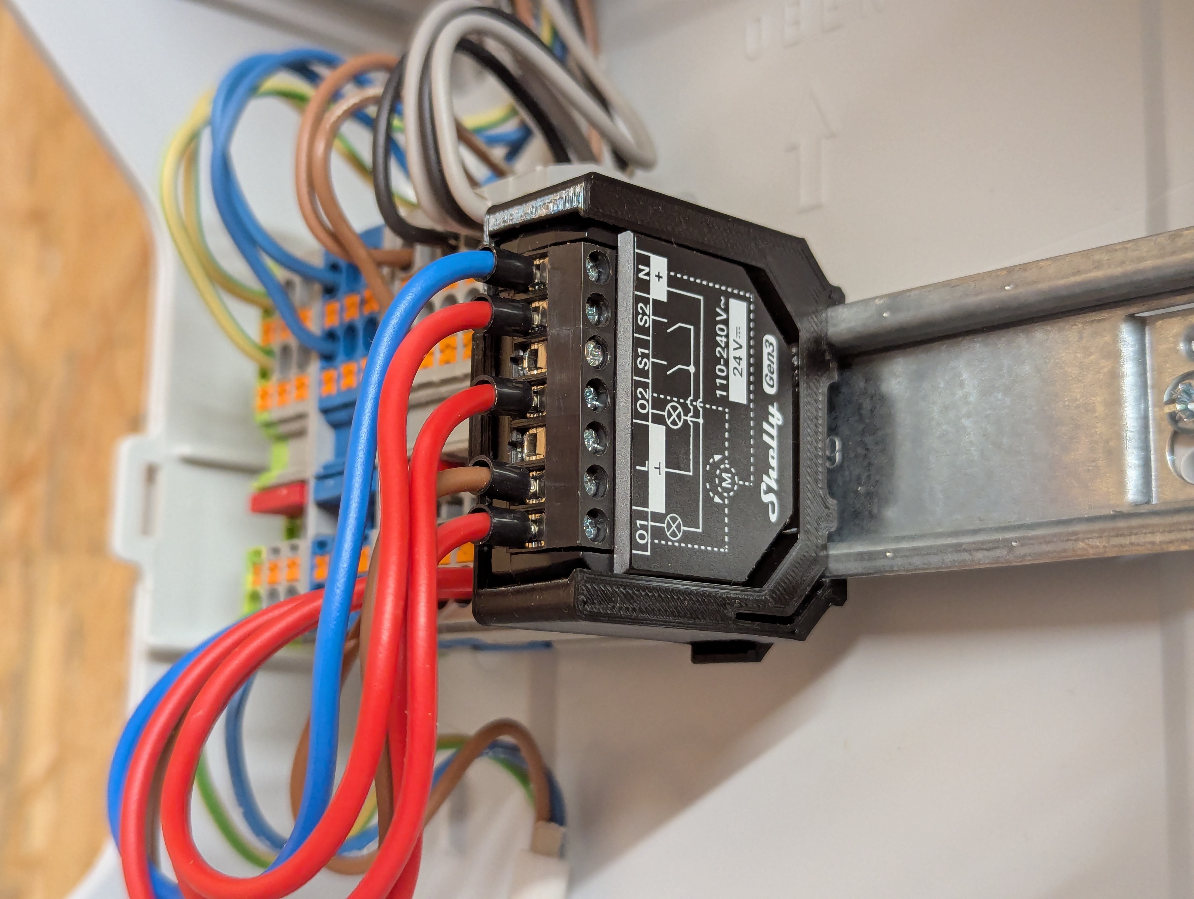 Shelly 2PM Gen. 3 DIN Rail Mount