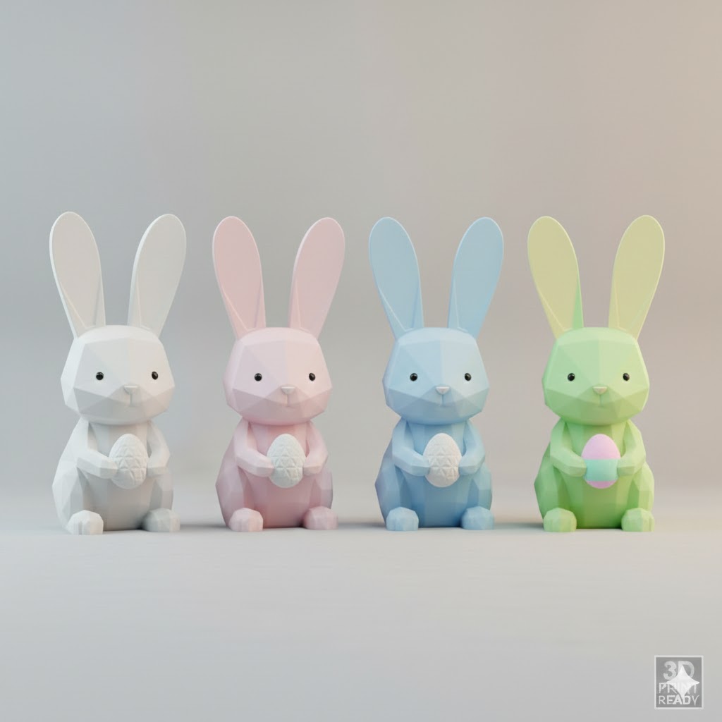 Osterhase Hase mit Ei